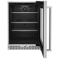 KitchenAid Undercounter 5.2 Cu. Ft. Freestanding Bar Fridge (KURR314KSS) - Stainless Steel