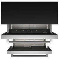 KitchenAid Undercounter Drawer 4.3 Cu. Ft. Freestanding Bar Fridge (KUDF204KSB) - Stainless Steel