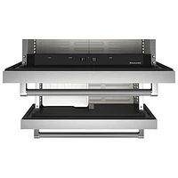 KitchenAid Undercounter Drawer 4.3 Cu. Ft. Freestanding Bar Fridge (KUDF204KSB) - Stainless Steel