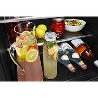 KitchenAid Undercounter 5.2 Cu. Ft. Freestanding Bar Fridge (KURL314KSS) - Stainless Steel