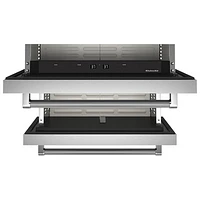 KitchenAid Undercounter Drawer 4.4 Cu. Ft. Freestanding Bar Fridge (KUDR204KSB) - Stainless Steel
