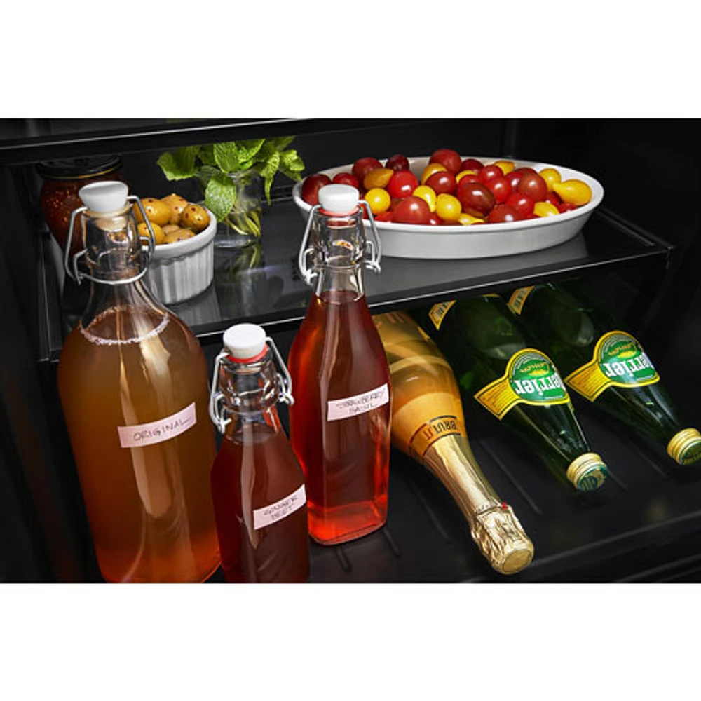 KitchenAid Undercounter 5.2 Cu. Ft. Freestanding Bar Fridge (KURR214KSB) - Stainless Steel