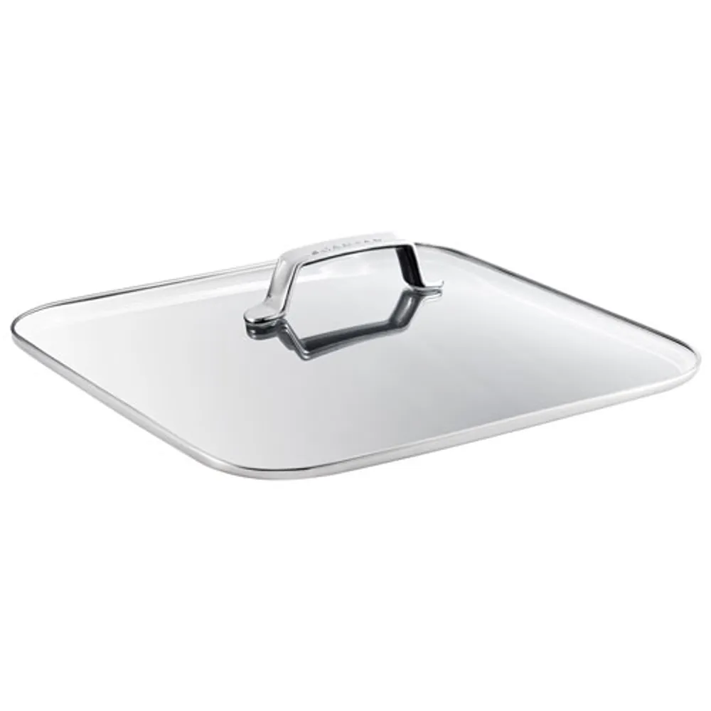 Scanpan 6.3L Glass/Stainless Square Pan Lid - Silver