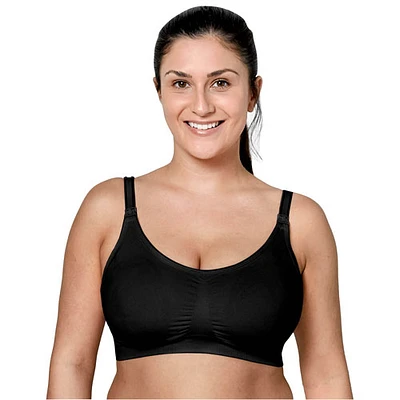 Soutien-gorge d'allaitement/pour tire-lait 3-en-1 de Medela - Petit - Noir