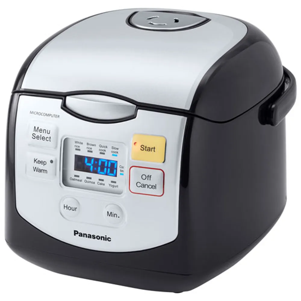 Panasonic Microcomputer Controlled Rice Cooker (5 cup) - Black