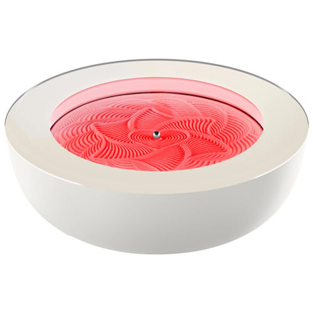 HoMedics Drift Sandscape 16" Kinetic Sand Table - Cream