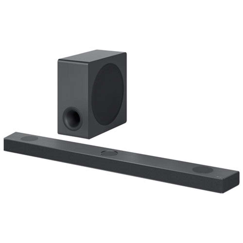 LG S90QY 570-Watt 5.1.3 Channel Sound Bar with Wireless Subwoofer