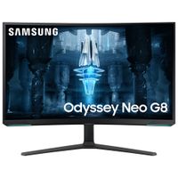 Samsung Odyssey Neo G8 32" 4K UHD 240Hz 1ms GTG Curved VA LED FreeSync Gaming Monitor (LS32BG852NNXGO)