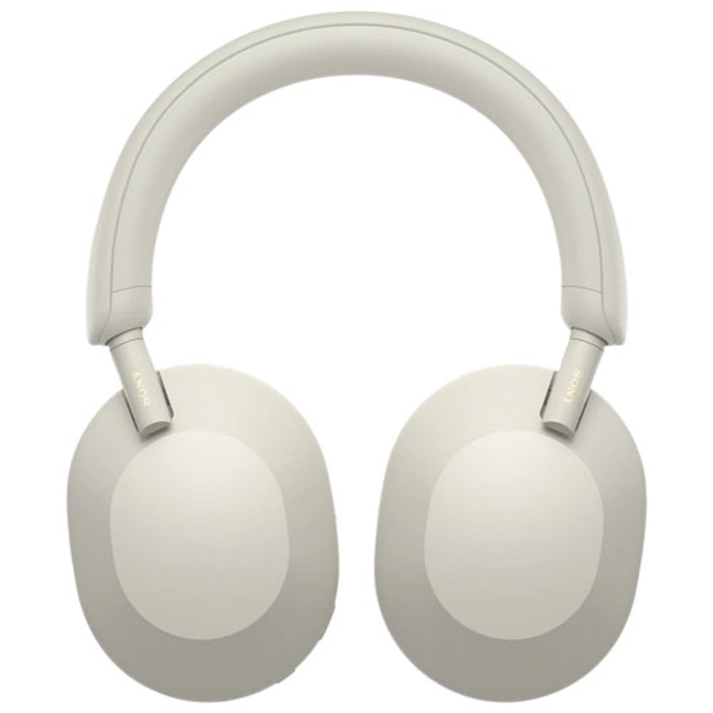 Casque d'écoute Bluetooth à suppression du bruit WH-1000XM5 de Sony - Argenté