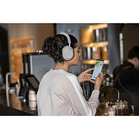 Casque d'écoute Bluetooth à suppression du bruit WH-1000XM5 de Sony - Argenté