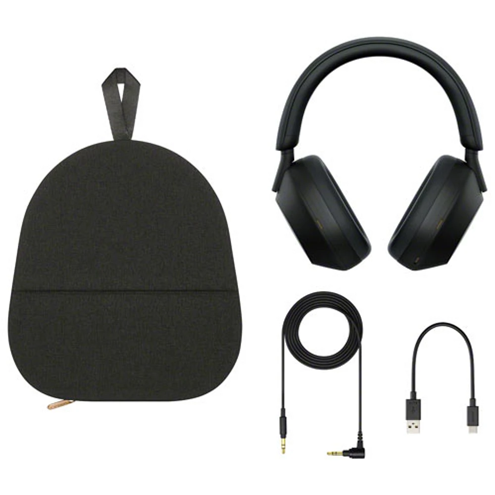 Sony WH-1000XM5 Over-Ear Noise Cancelling Bluetooth Headphones - Black
