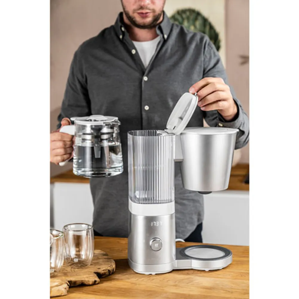 Zwilling Drip Coffee Maker - 12-Cup - Silver