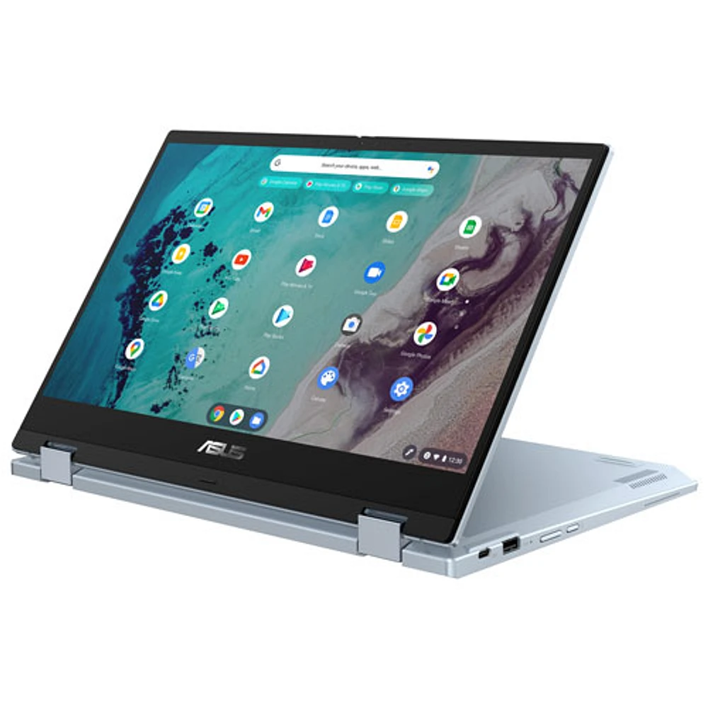 ASUS CX3 14" Touchscreen 2-in-1 Chromebook Flip - AI Blue (Intel i5-1130G7/512GB PCIe SSD/16GB RAM/ChromeOS)