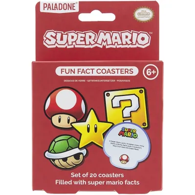 Super Mario Fun Fact Coasters