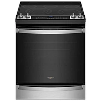 Cuisinière électrique avec friture à air chaud 6,4 pi³ 30 po de Whirlpool (YWEE745H0LZ) - Inox - BO - Parfait état