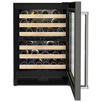 KitchenAid 46-Bottle Freestanding Dual Temperature Zone Wine Cellar (KUWR214KPA) - Panel Ready