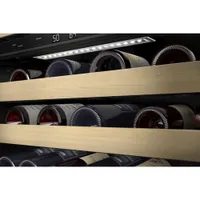 KitchenAid 46-Bottle Freestanding Dual Temperature Zone Wine Cellar (KUWL214KPA) - Panel Ready