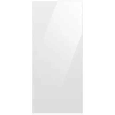 Panneau pour réfrigérateur à 4 portes polyvalent BESPOKE de Samsung - Panneau supérieur - Verre blanc