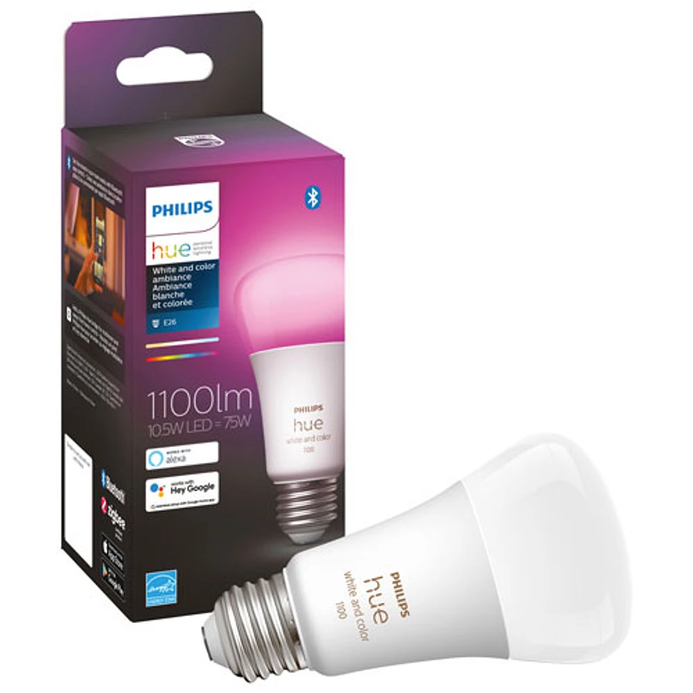 Philips Hue A19 Smart LED Light Bulb