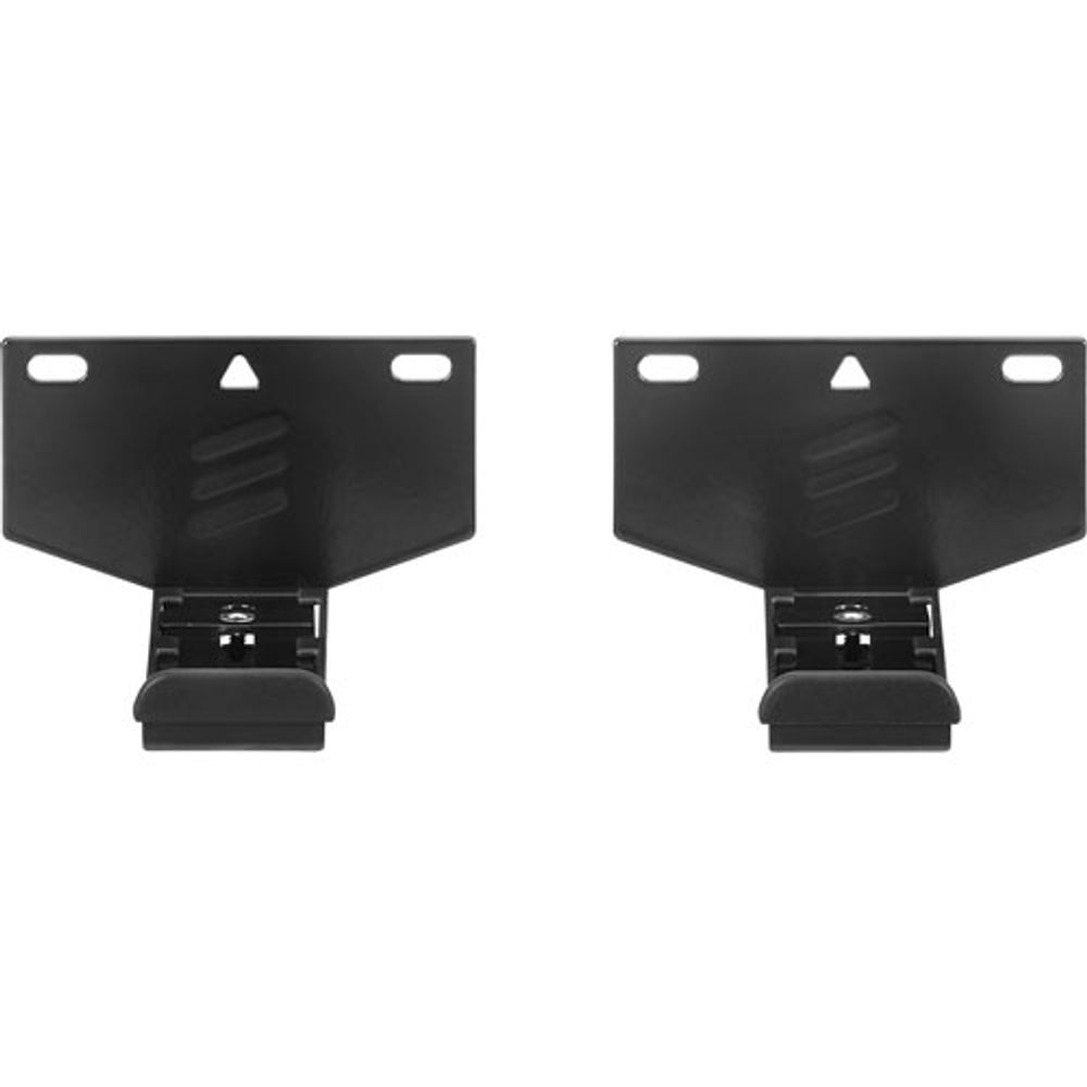 Best Buy Essentials Fixed Soundbar Wall Brackets - Black