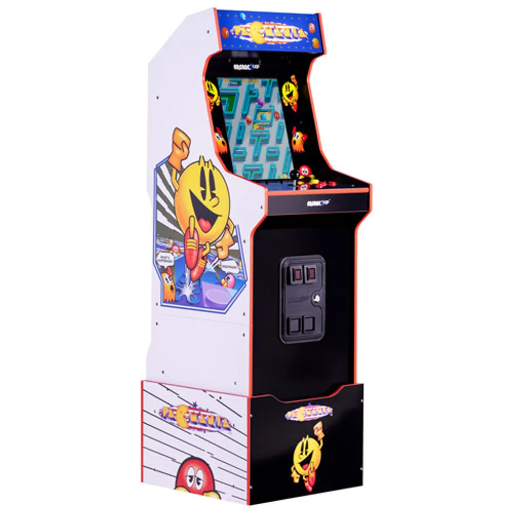 Arcade1Up Pac-Mania Arcade Machine with Riser