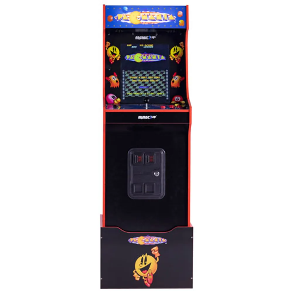 Arcade1Up Pac-Mania Arcade Machine with Riser