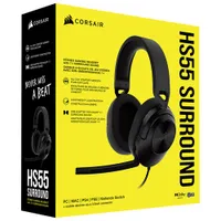 Corsair HS55 Surround Gaming Headset - Black