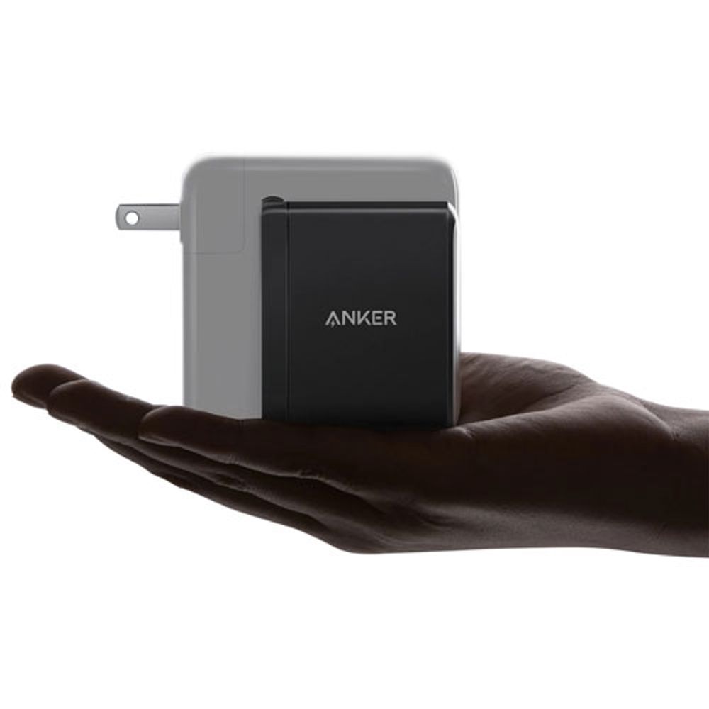 Anker 736 Nano II 100W 3-Port USB-C/USB-A Wall Charger with USB-C/USB-C Cable (B2145J11-5)