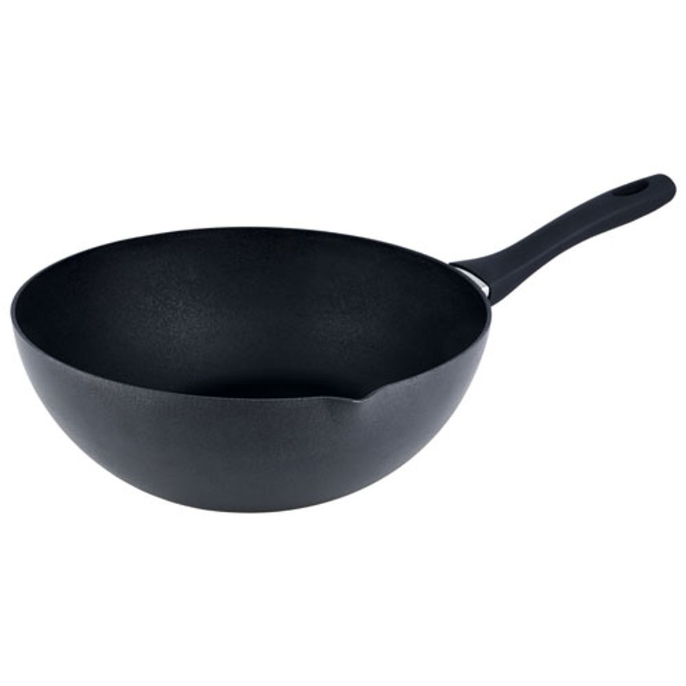 Ken Hom Classic 12" Non-Stick Aluminum Wok - Black