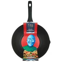 Wok antiadhésif de 12 po en aluminium Classic de Ken Hom - Noir