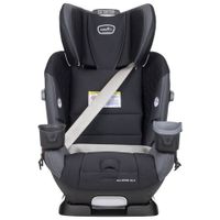 Evenflo All4One DLX Convertible All-in-One Booster Car Seat with Sensor Safe - Kingsley Black