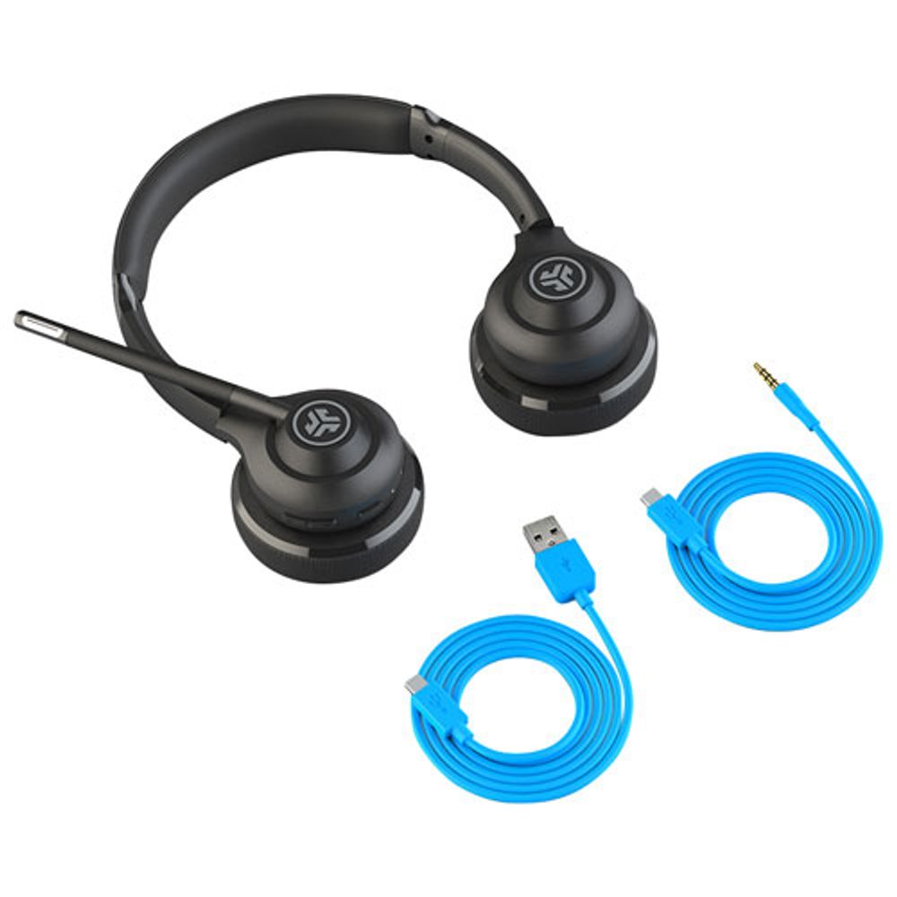 JLab Go Work Wireless Headset - Black