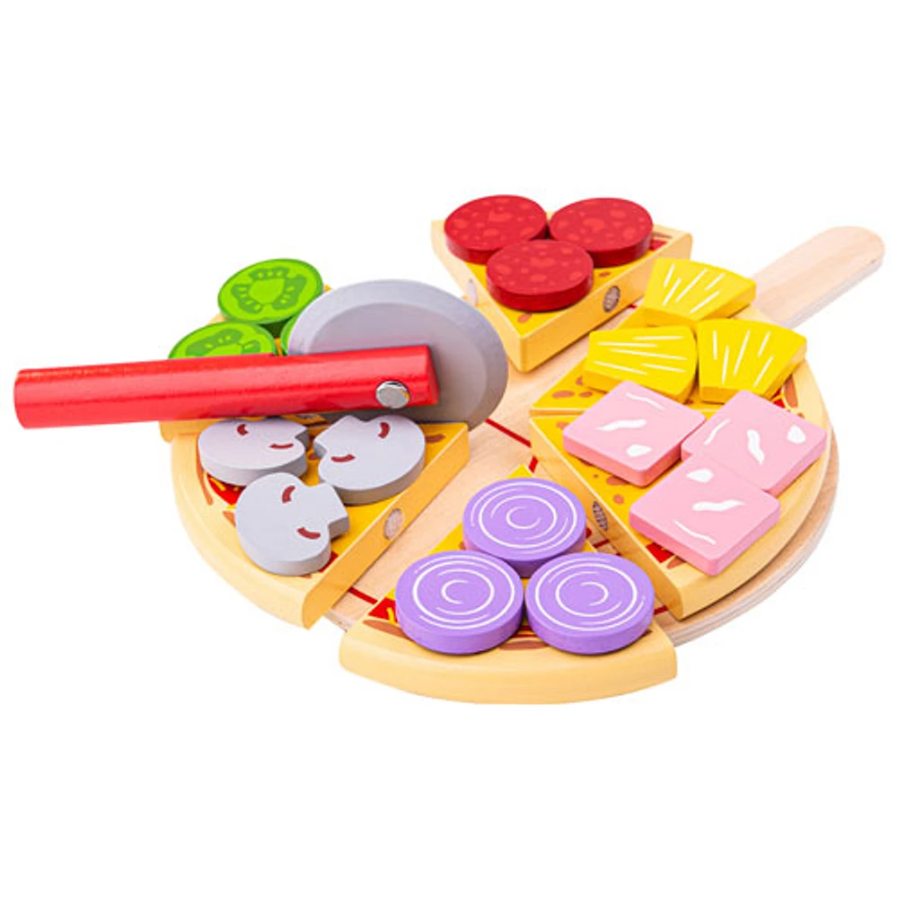 Bigjigs Toys Wooden Cutting Pizza