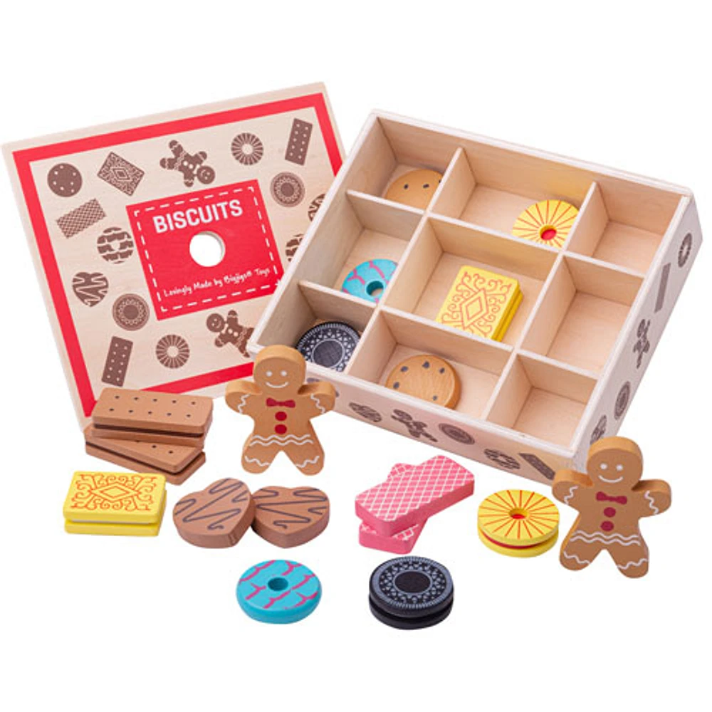 Ensemble de biscuits en bois de Bigjigs Toys