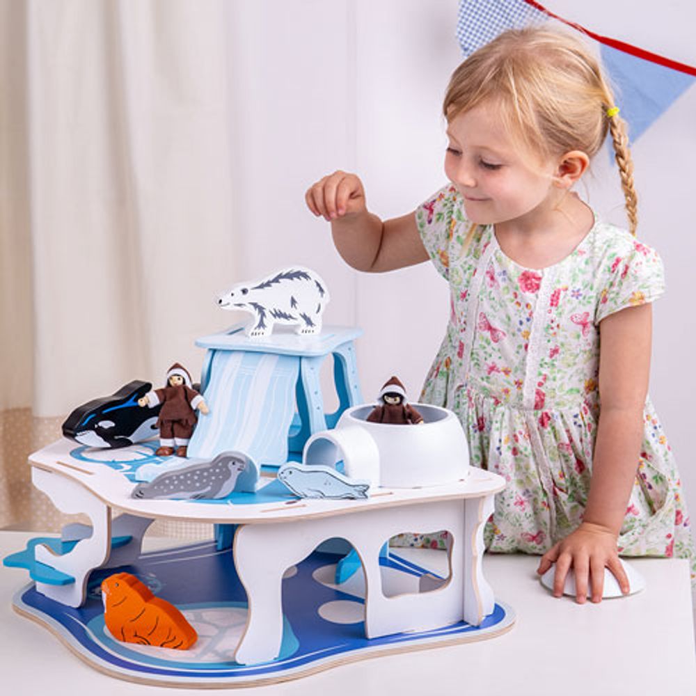 Bigjigs Toys Polar Glacier Play Set