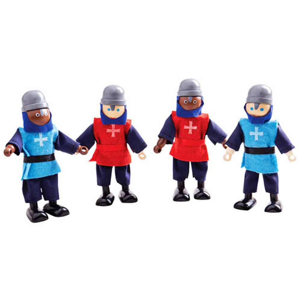 Bigjigs Toys Wooden Knight Set