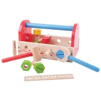 Bigjigs Toys Wooden Tool Box