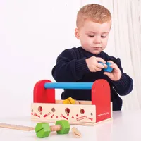 Bigjigs Toys Wooden Tool Box