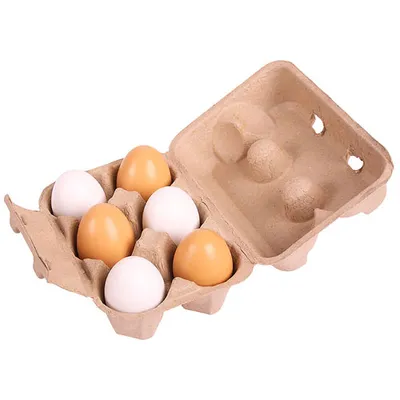 Oeufs dans une boîte en carton de Bigjigs Toys