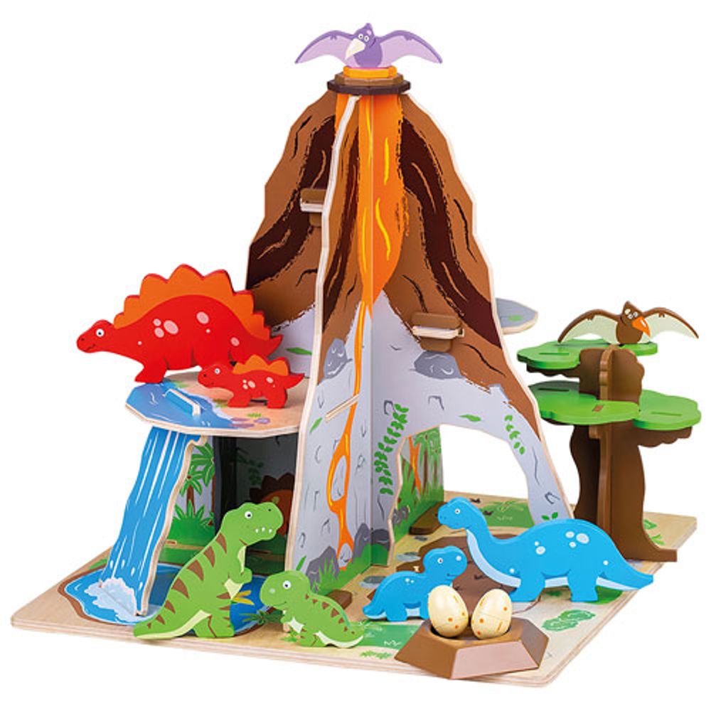 Bigjigs Toys Dinosaur Island Play Set