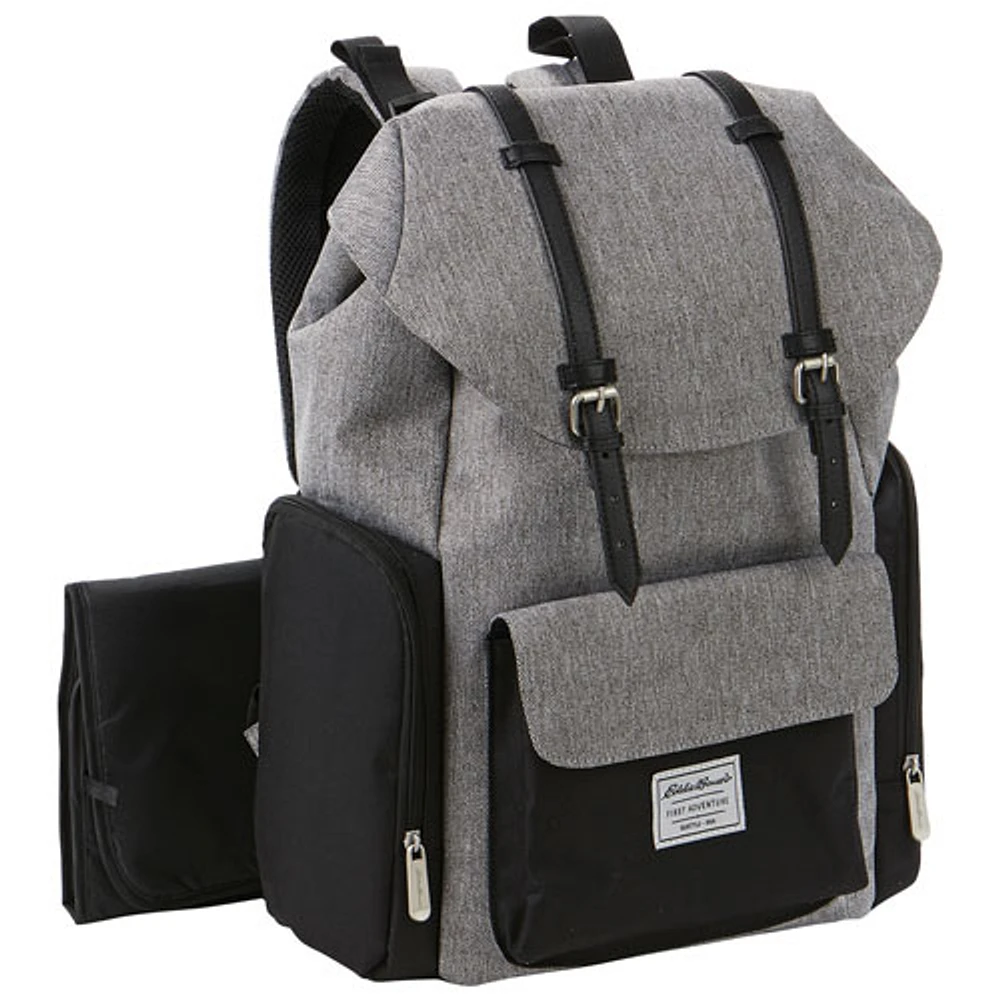 Sac à dos à couches Places & Spaces Legend d'Eddie Bauer - Gris/Noir