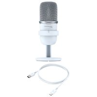 HyperX SoloCast Gaming USB Condenser Microphone - White