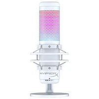HyperX QuadCast S USB Condenser Microphone - White