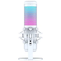 HyperX QuadCast S USB Condenser Microphone - White