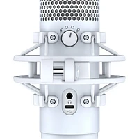 HyperX QuadCast S USB Condenser Microphone - White