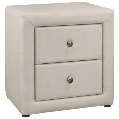 Monarch Contemporary 2-Drawer Nightstand