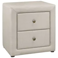 Monarch Contemporary 2-Drawer Nightstand