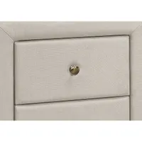 Monarch Contemporary 2-Drawer Nightstand