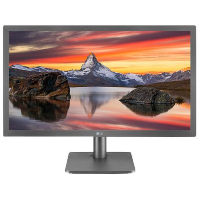 LG 22" FHD 60Hz 5ms GTG VA LCD FreeSync Gaming Monitor (22MP44B-C) - Charcoal Grey - Only at Best Buy