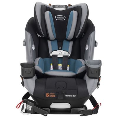 Evenflo All4One DLX All-in-One Booster Car Seat with Sensor Safe